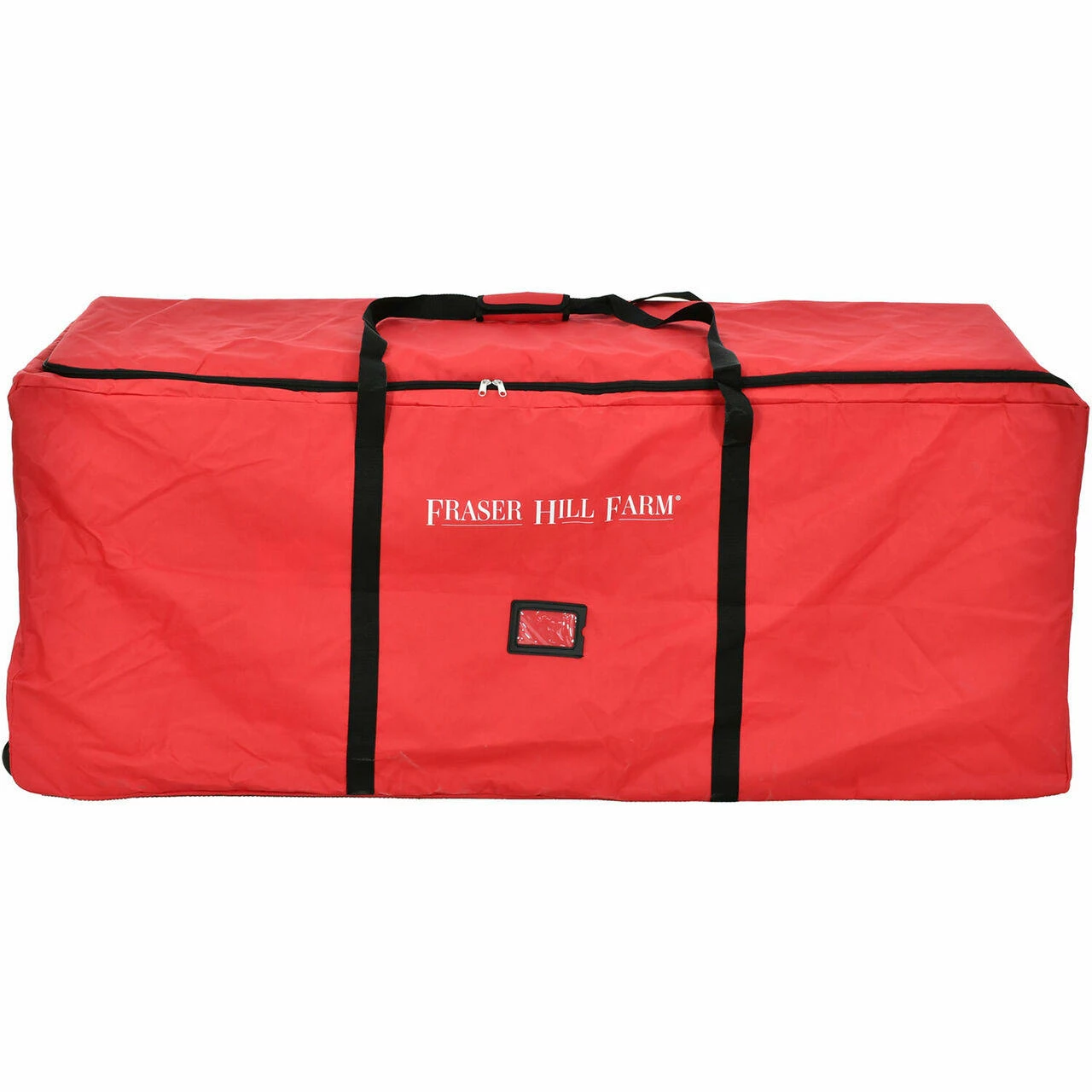 Fraser Hill Farm 3-Wheel Rolling Storage Bag For Christmas Trees Up To 9 Ft, Red 6 Fraser Hill Farm 3-Wheel Rolling Storage Bag For Christmas Trees Up To 9 Ft, Red - Image 6