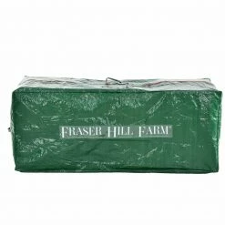 Fraser Hill Farm Heavy-Duty Storage Bag For Christmas Trees Up To 7.5 Ft, Green