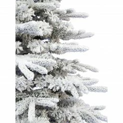 Fraser Hill Farm Mountain Pine Flocked Christmas Tree, Various Lighting & Size (6.5 Ft. To 12 Ft.) -Christmas store unnamed file 68