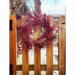 Fraser Hill Farm 24-In. Wreath Door Or Wall Hanging With Berries 11 Fraser Hill Farm 24-In. Wreath Door Or Wall Hanging With Berries -Christmas store unnamed file 932