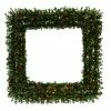 Fraser Hill Farm 48" Evergreen Berry Green Prelit Oversized Square Wreath W/ Pine Cones, Berries, Warm White LEDs